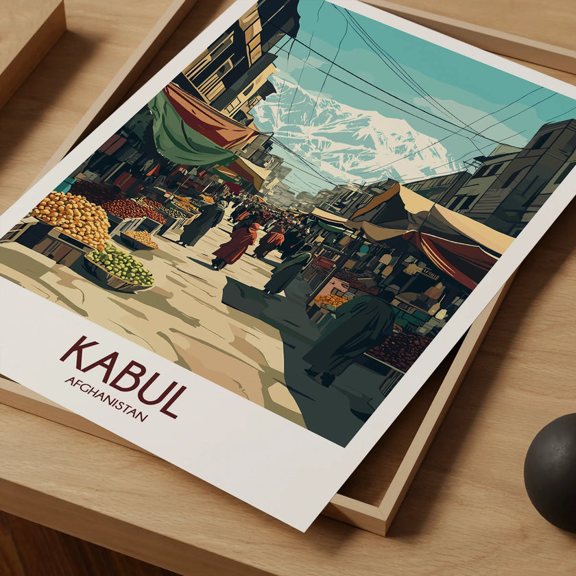 Kabul Scenic Landscape Art