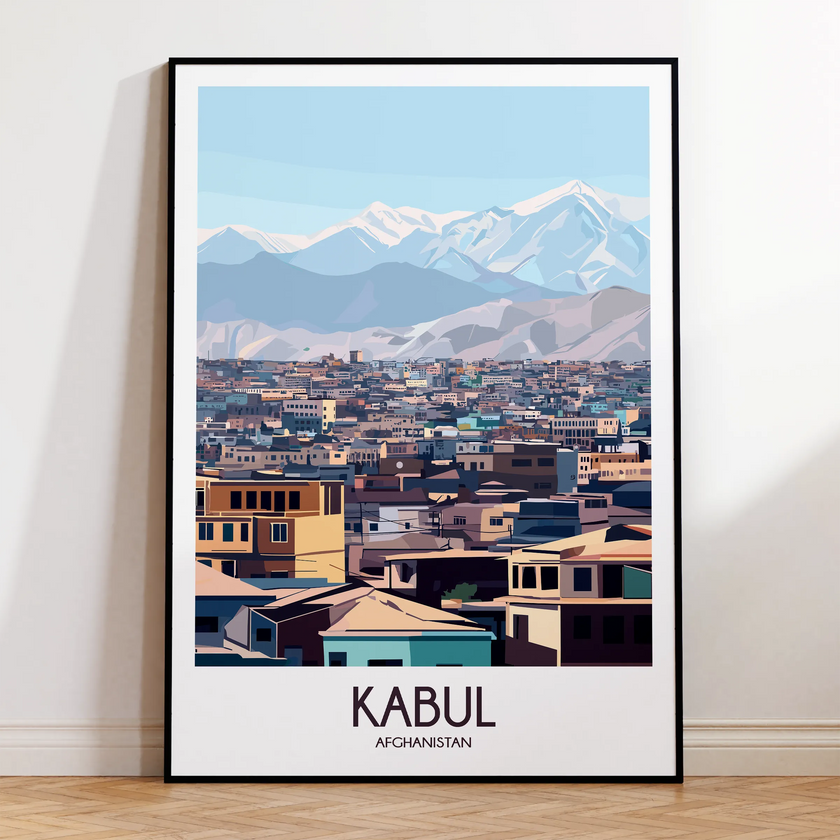 Kabul Scenic Landscape Art
