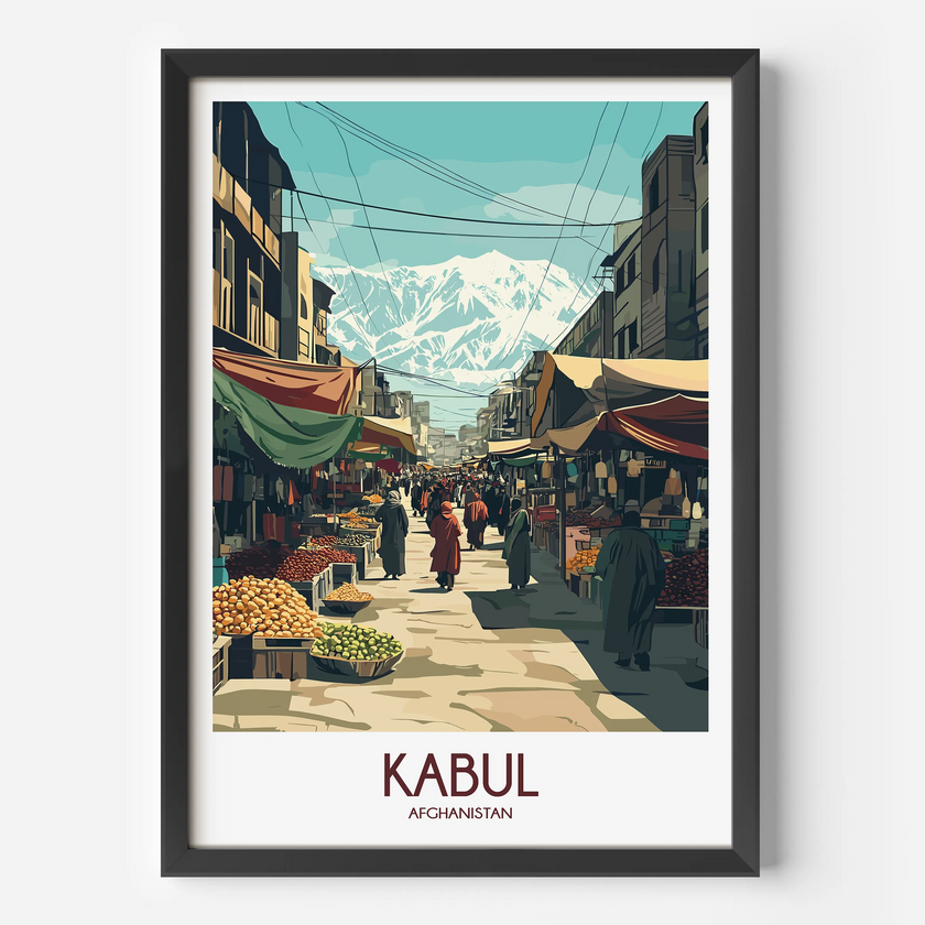 Kabul Travel Memory Gift