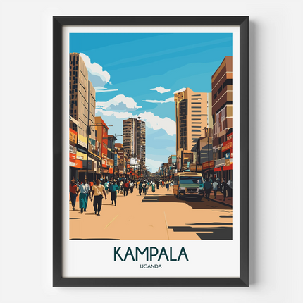 Kampala Destination Art Gift