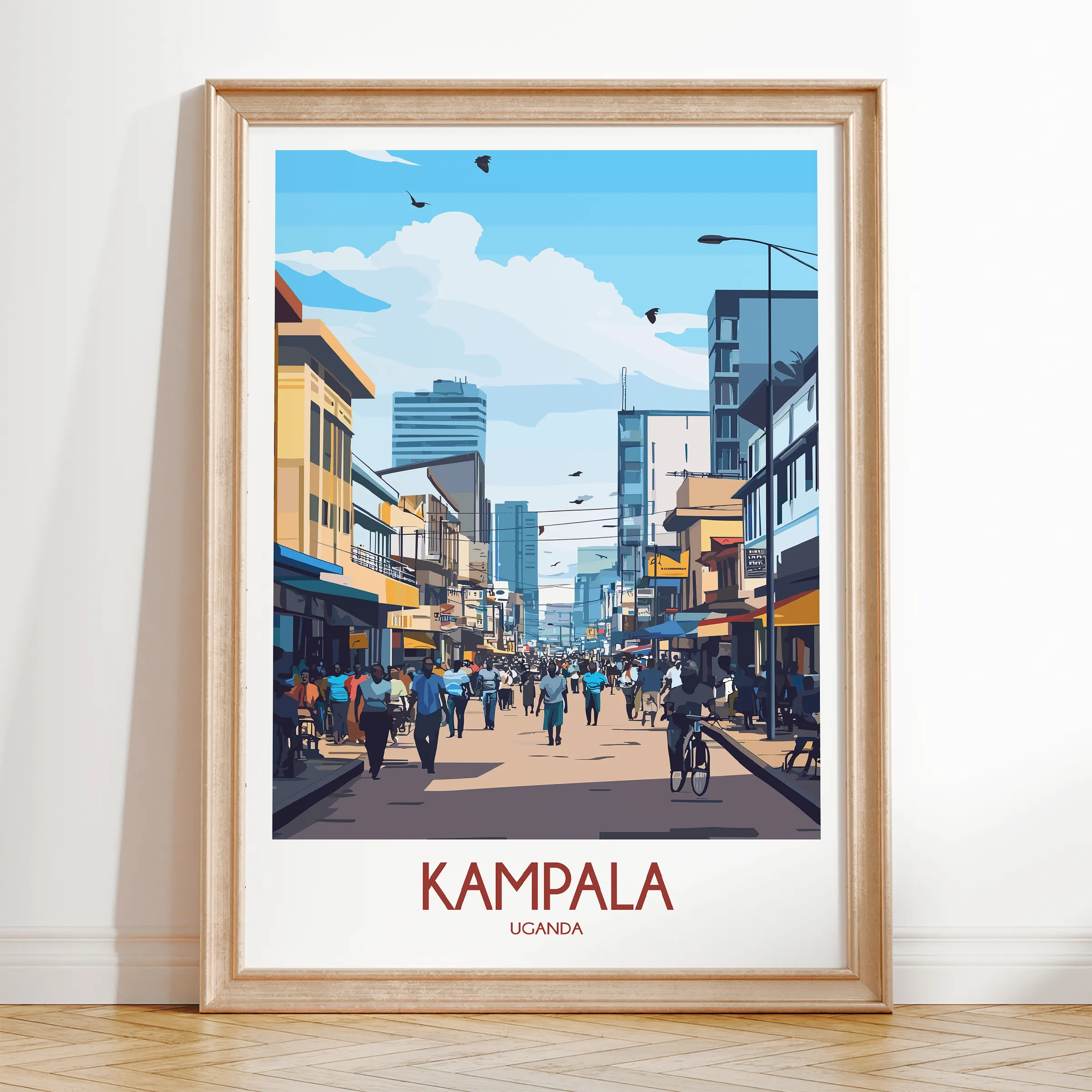 Kampala Gallery Quality Print