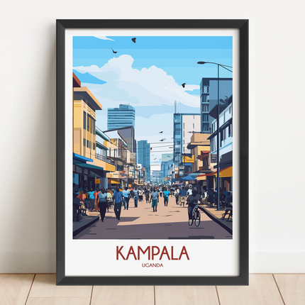Kampala Minimalist Wall Art