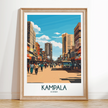 Kampala Scenic Landscape Art