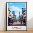 Kampala Scenic Landscape Art