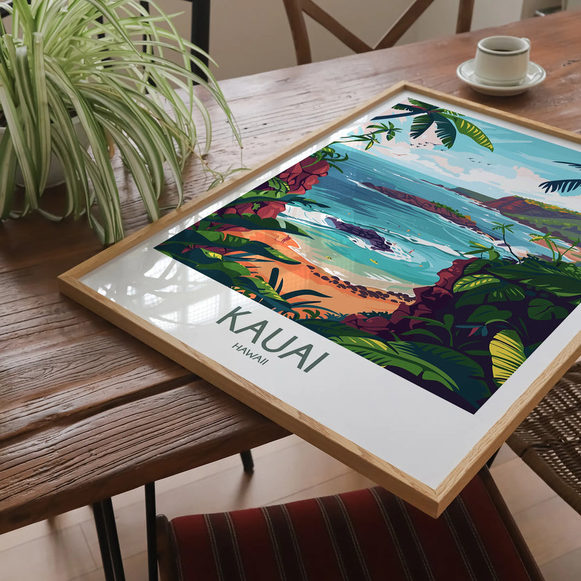 Kauai Minimalist Wall Art
