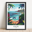 Kauai Souvenir Poster Print