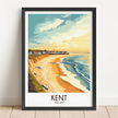 Kent Modern Travel Poster