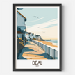 Kent Modern Travel Poster