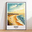 Kent Retro Travel Illustration