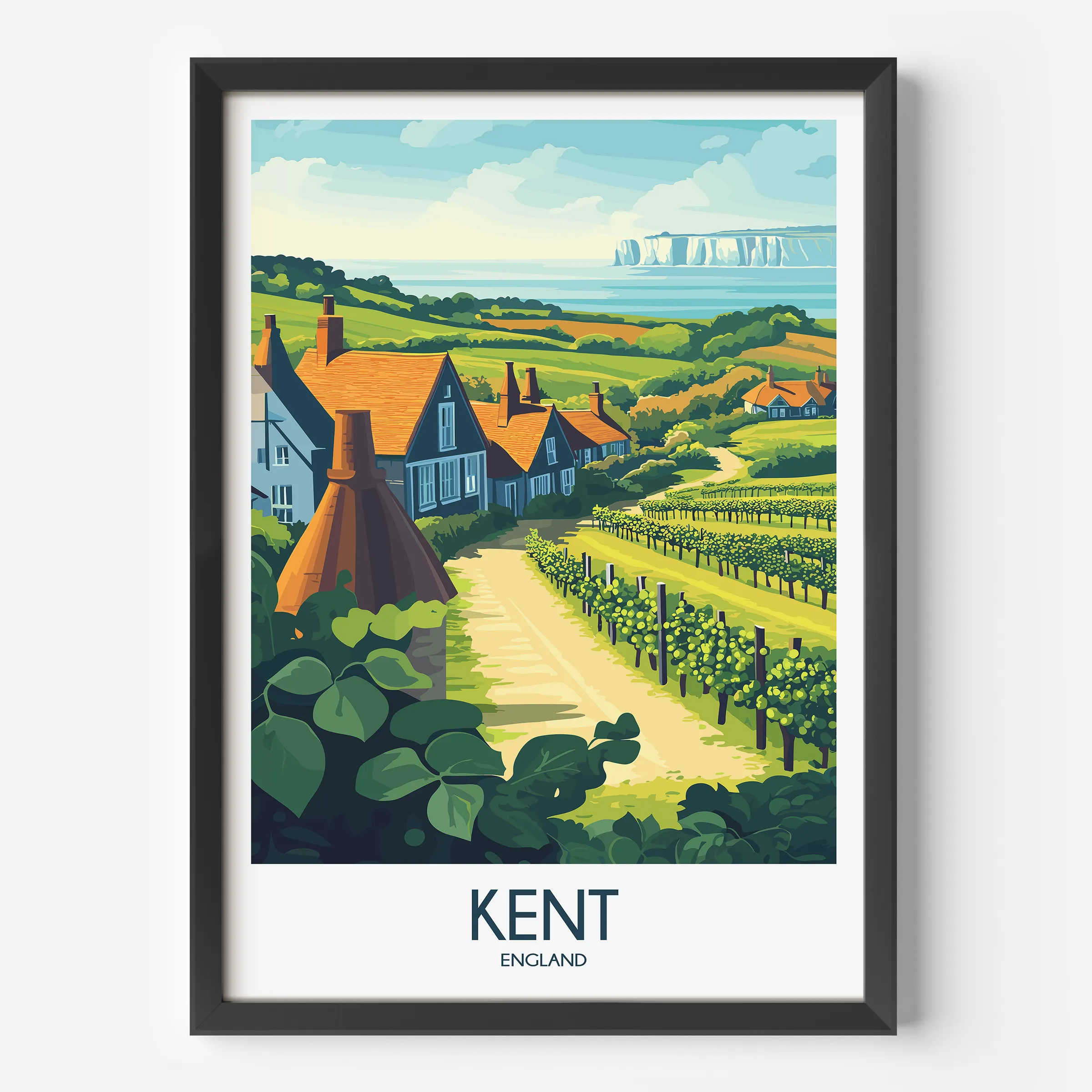 Kent Souvenir Poster Print
