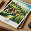 Kent Vintage Style Print