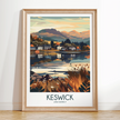 Keswick Modern Travel Poster