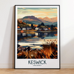 Keswick Souvenir Poster Print