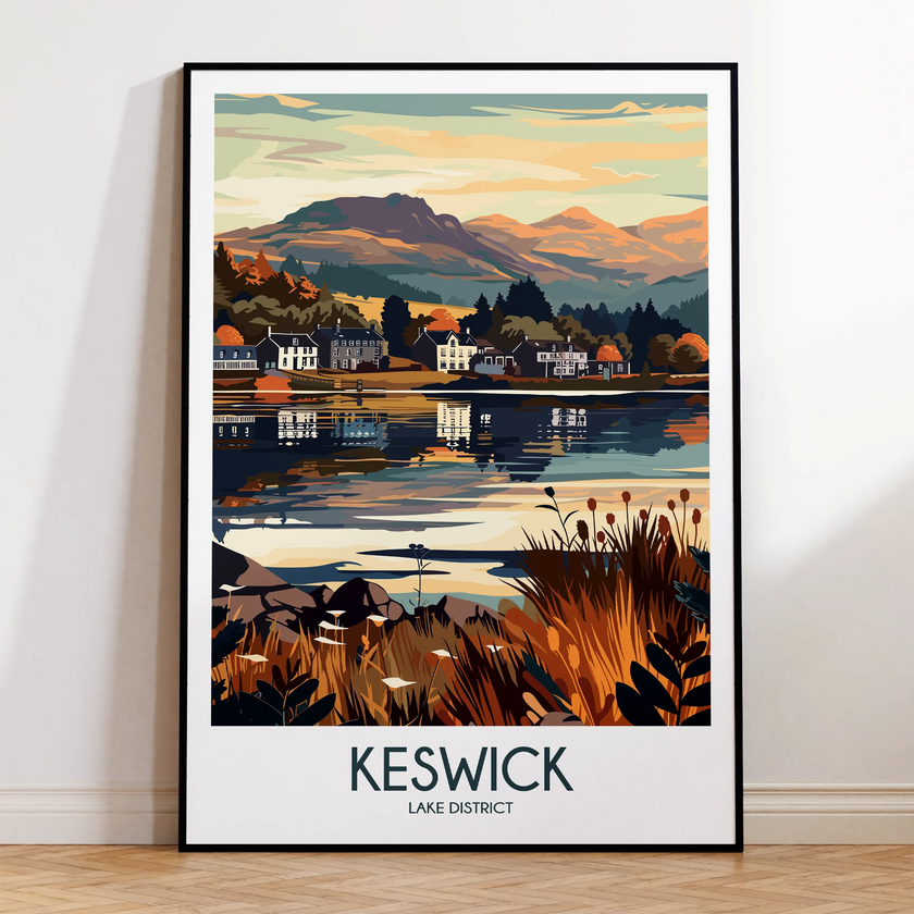 Keswick Souvenir Poster Print
