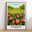 Keukenhof Vintage Style Print