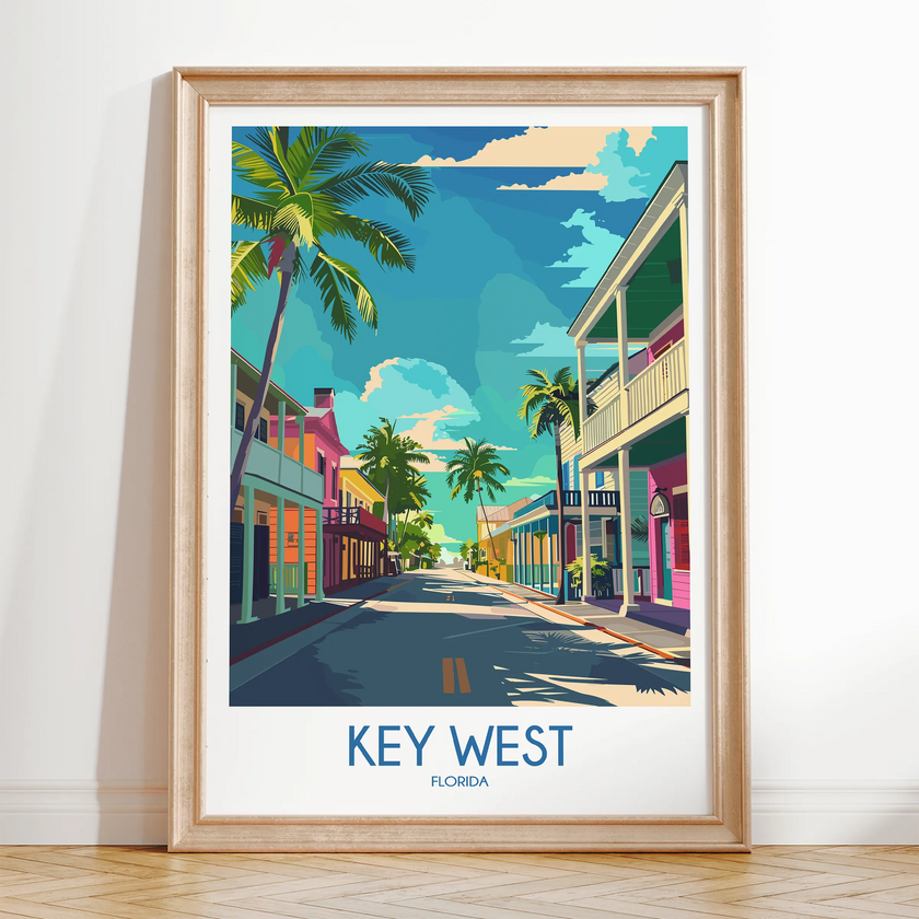 Key West Destination Art Gift