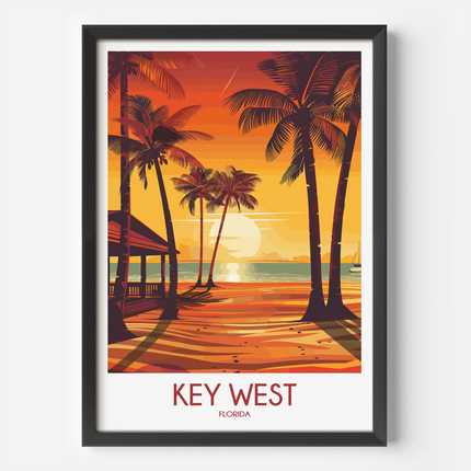 Key West Destination Art Gift