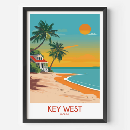 Key West Destination Art Gift