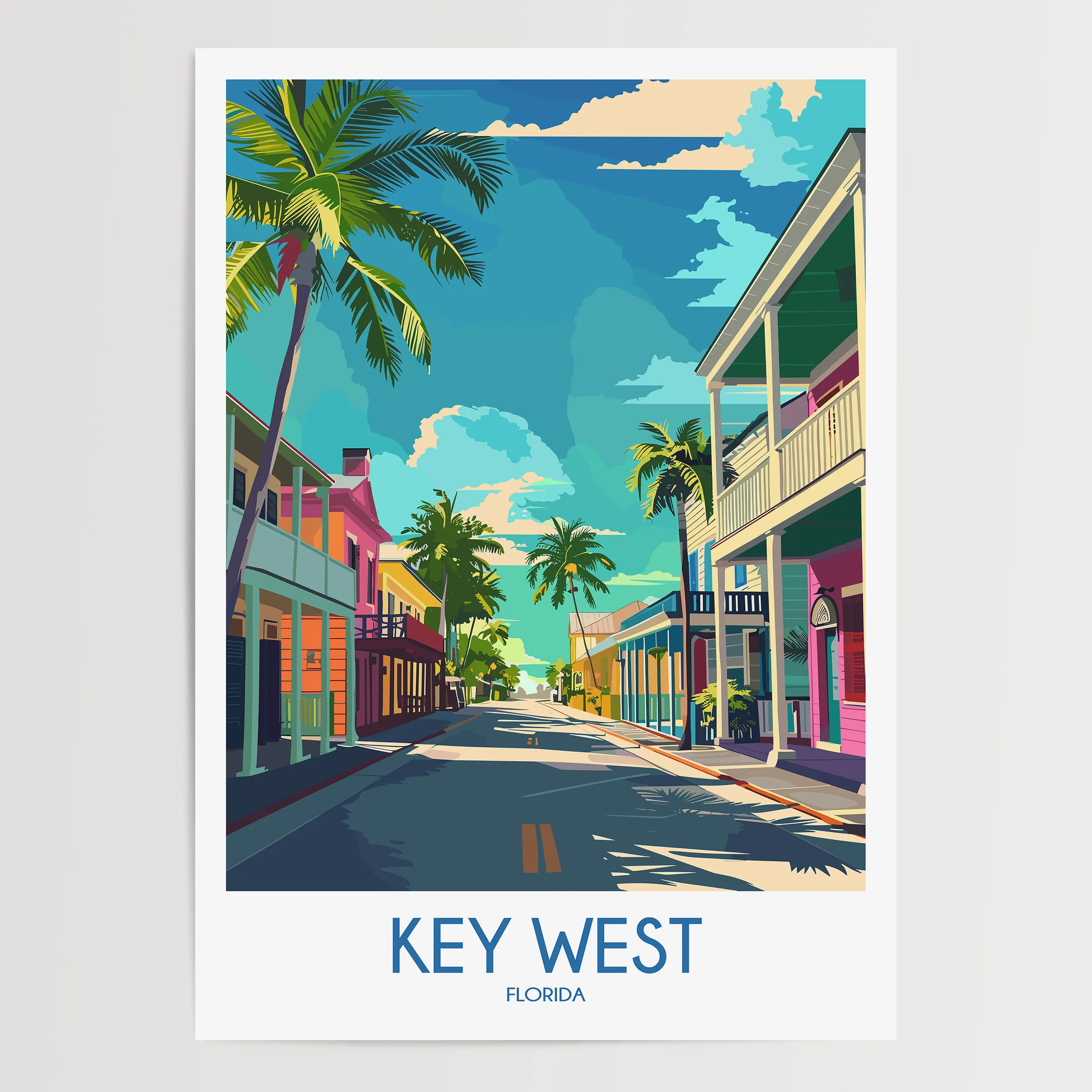 Key West Gallery Quality Print