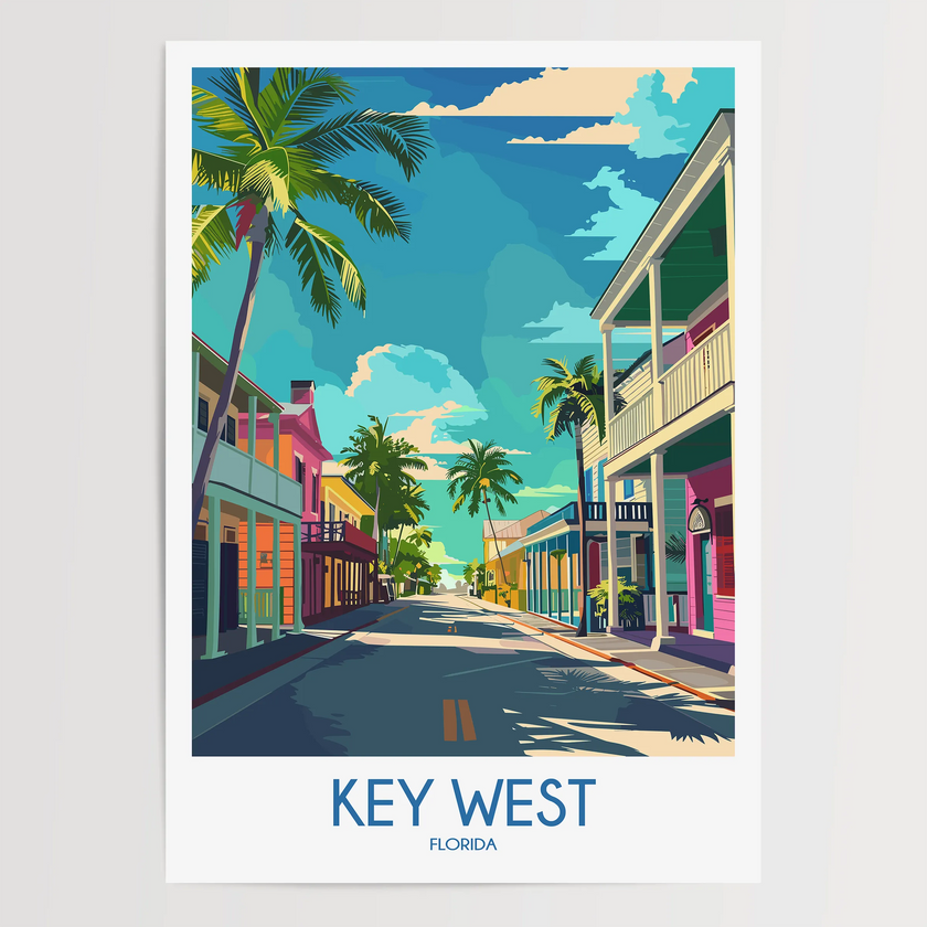 Key West Gallery Quality Print
