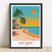 Key West Home Office Decor
