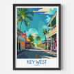 Key West Home Office Decor