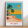 Key West Minimalist Wall Art