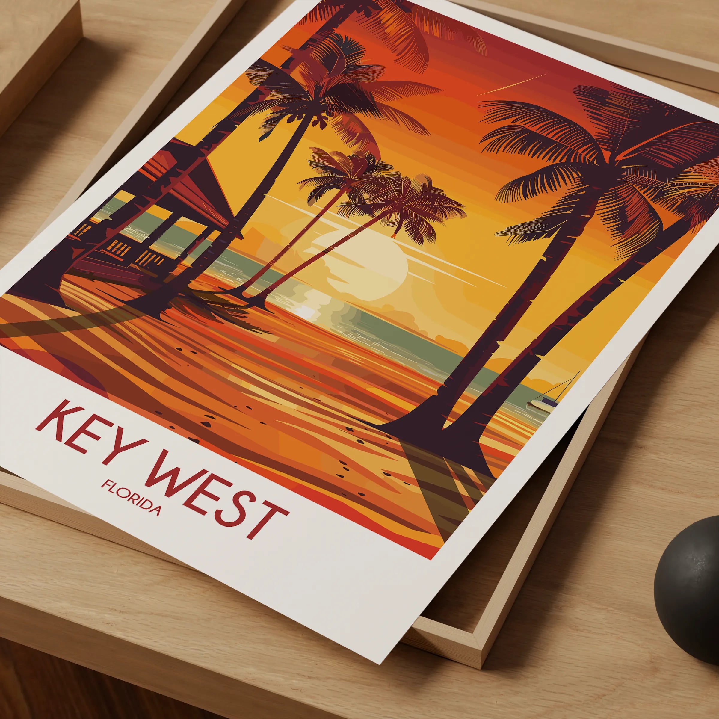 Key West Scenic Landscape Art