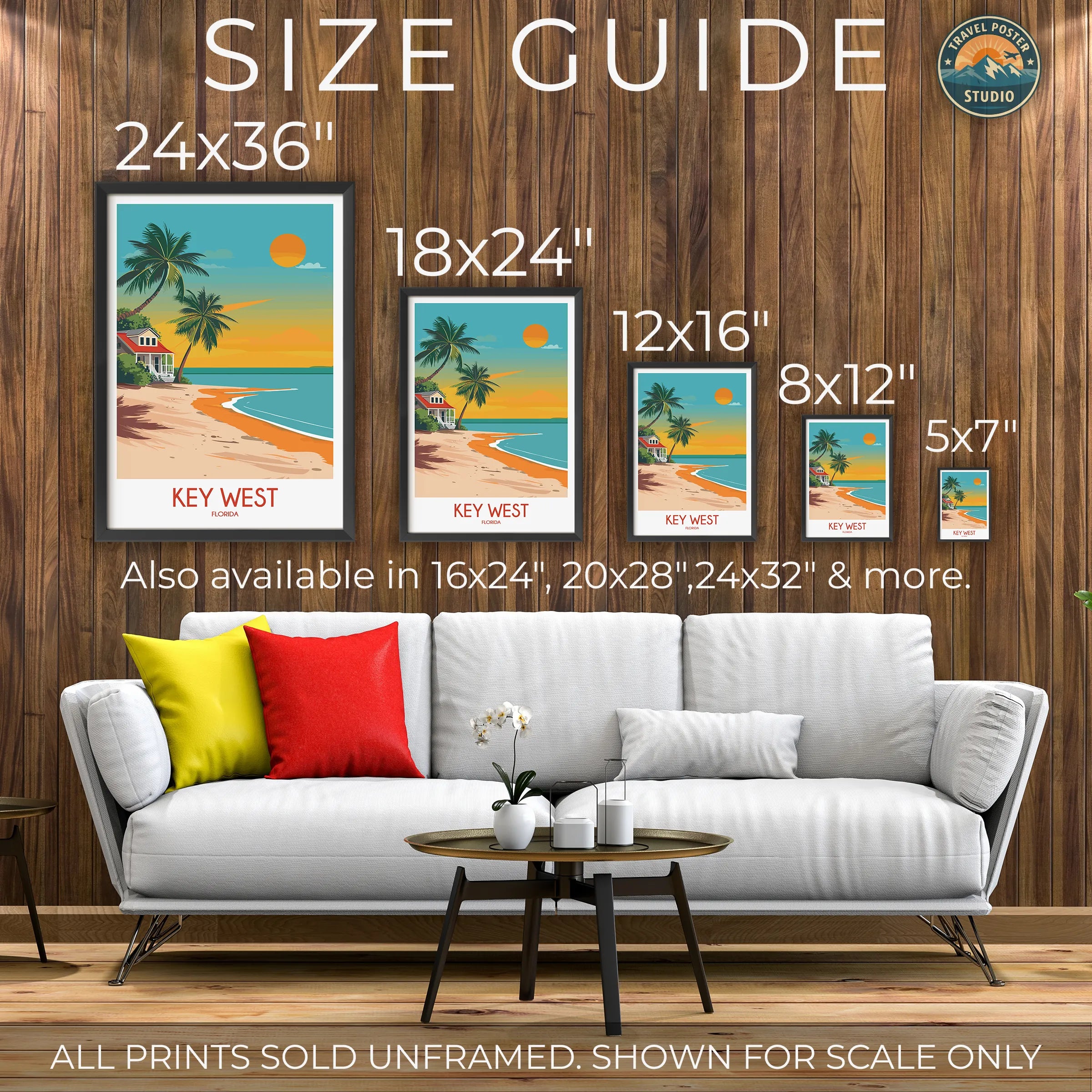 Key West Scenic Landscape Art