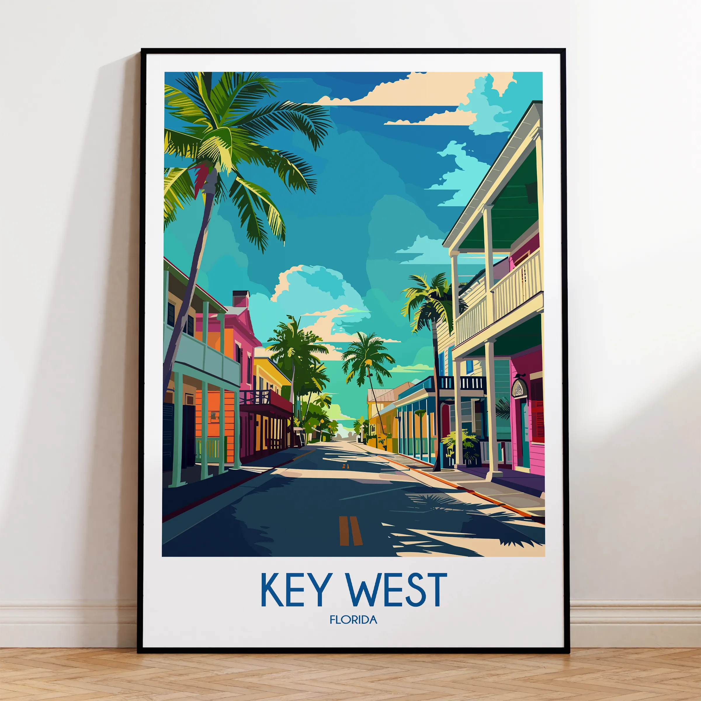 Key West Souvenir Poster Print