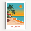 Key West Souvenir Poster Print