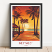 Key West Travel Memory Gift