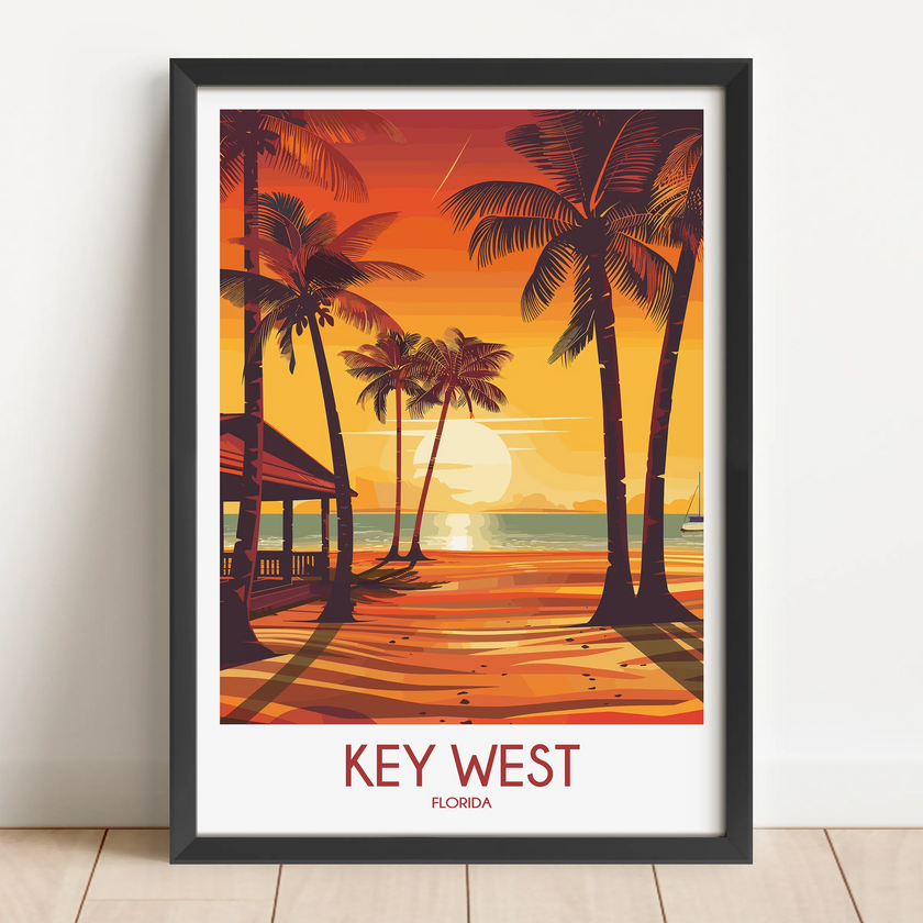 Key West Travel Memory Gift