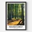 Kielder Forest Destination Art Gift