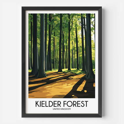 Kielder Forest Destination Art Gift