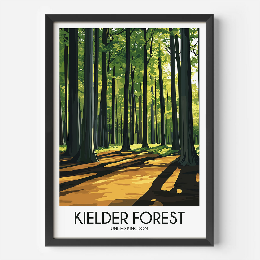 Kielder Forest Destination Art Gift