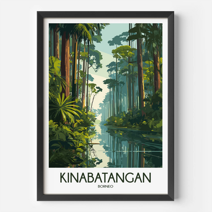 Kinabatangan River Gallery Quality Print