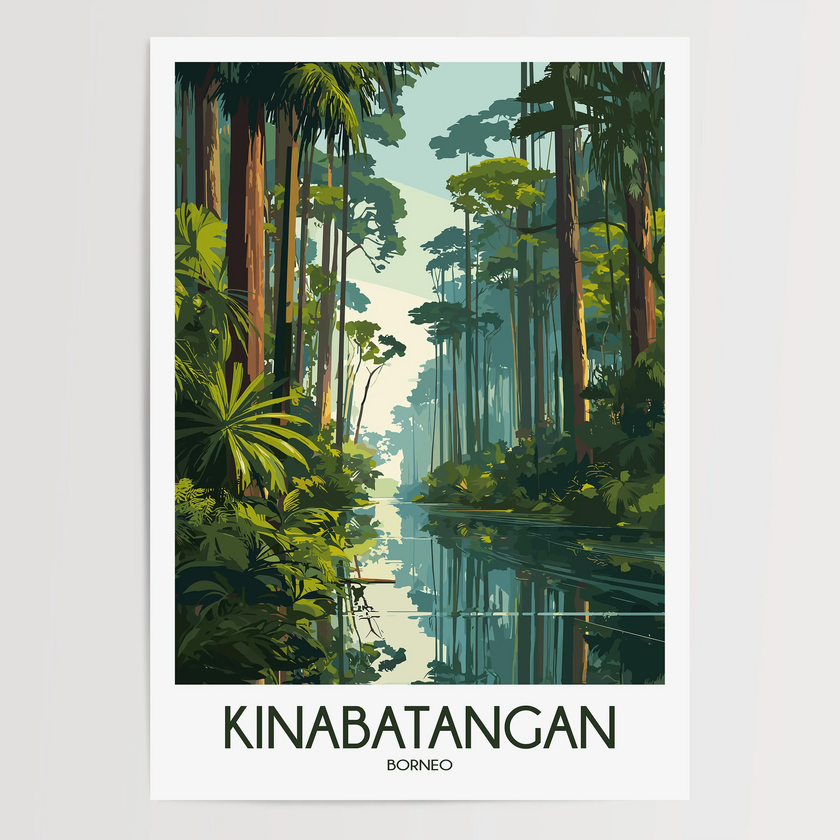 Kinabatangan River Home Office Decor