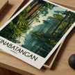 Kinabatangan River Vintage Style Print