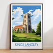 Kings Langley Minimalist Wall Art