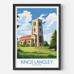 Kings Langley Souvenir Poster Print