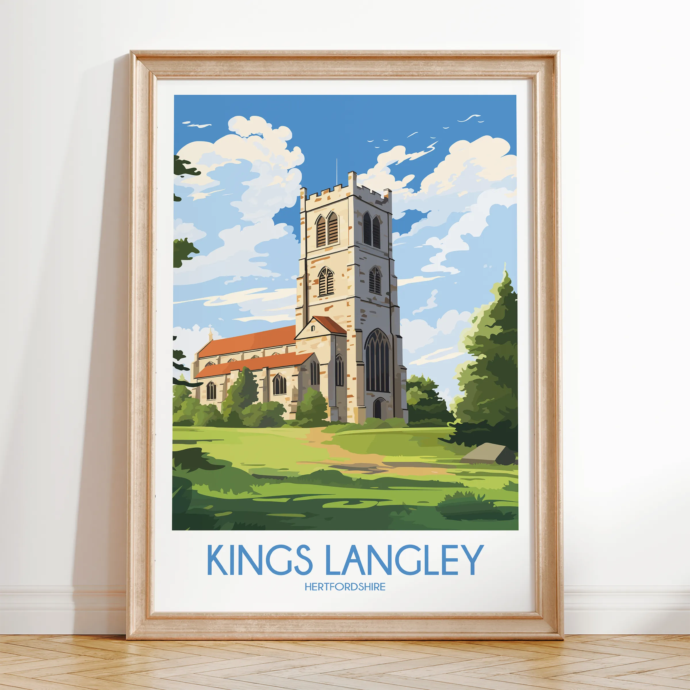 Kings Langley Travel Memory Gift