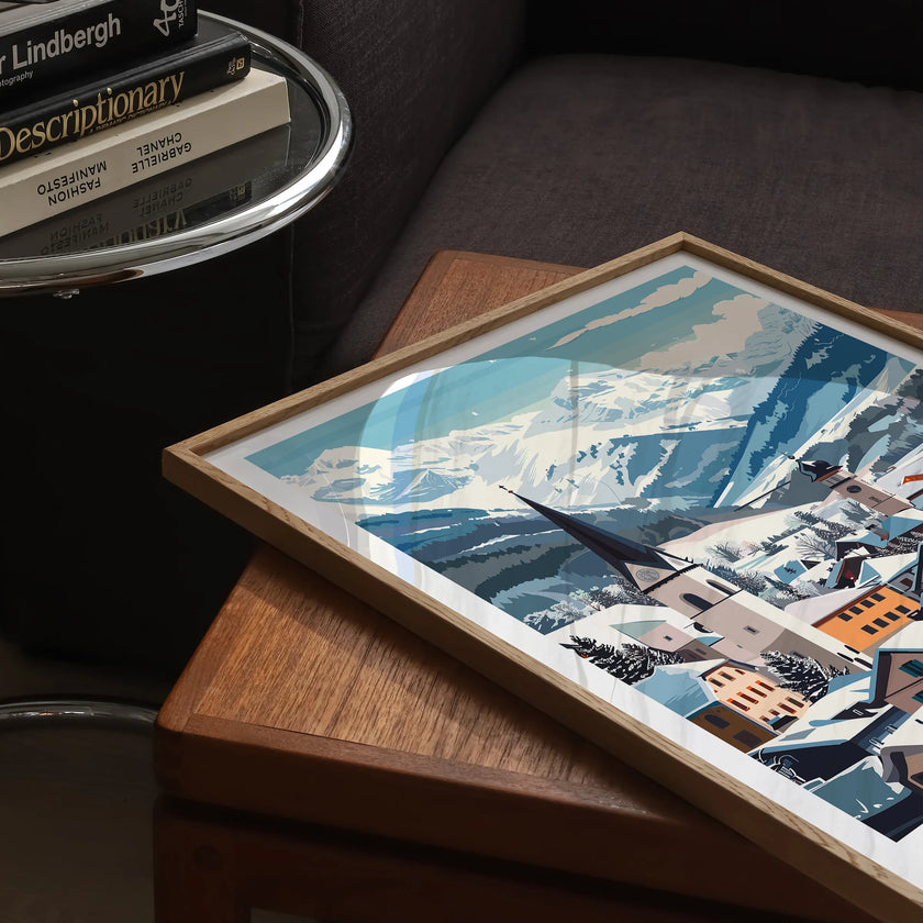 Kitzbuhel Destination Art Gift