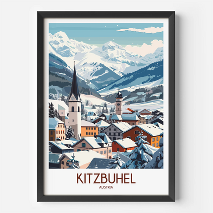 Kitzbuhel Destination Art Gift