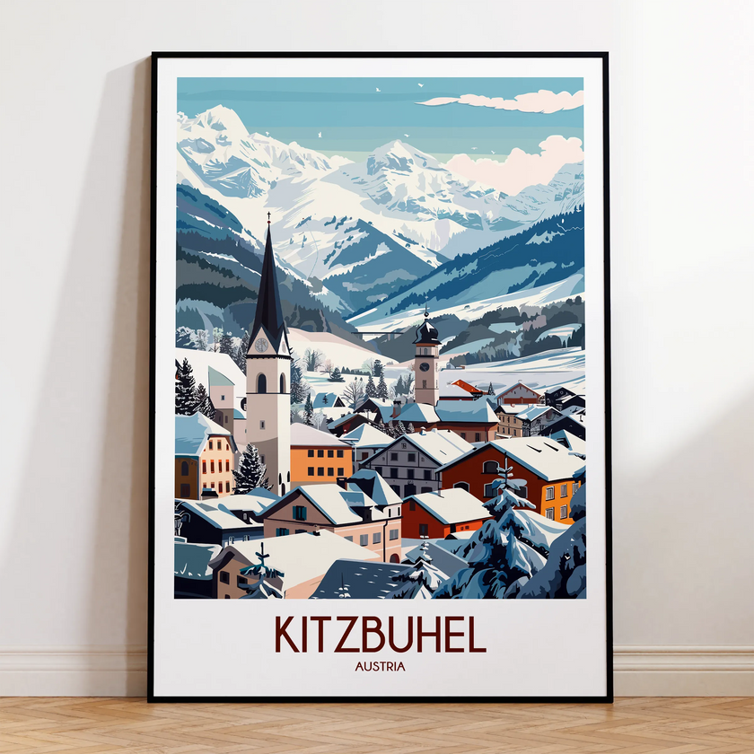 Kitzbuhel Minimalist Wall Art