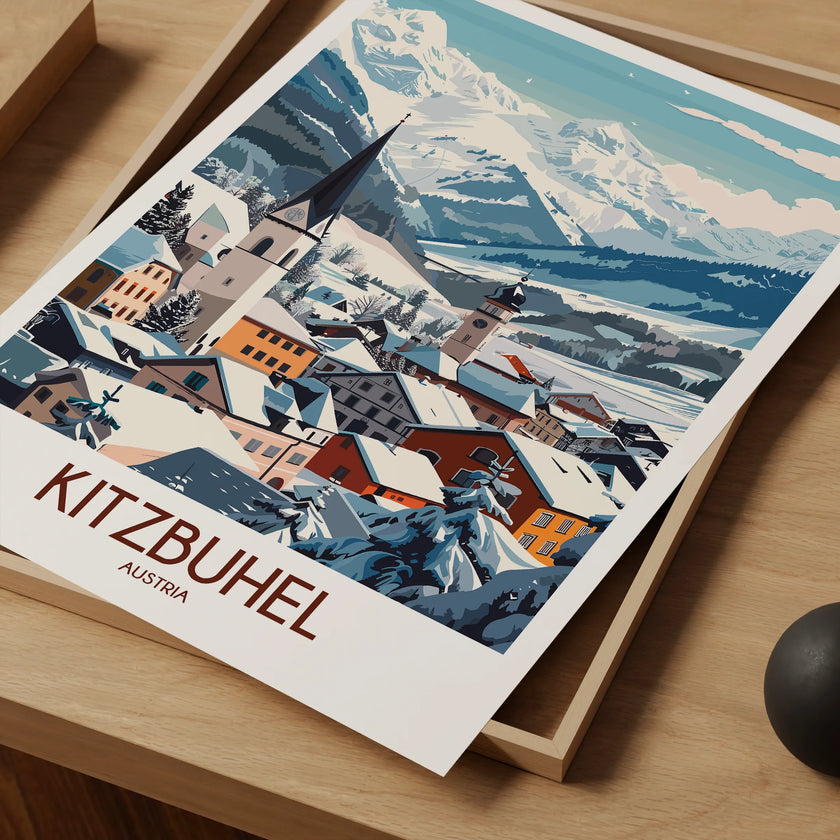 Kitzbuhel Vintage Style Print