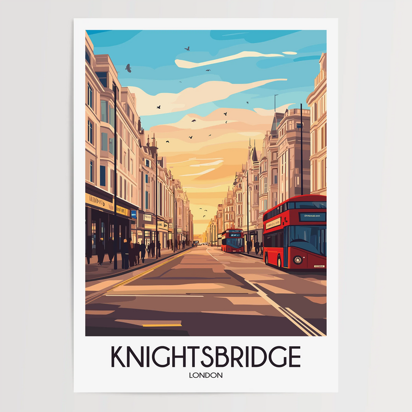 Knightsbridge Destination Art Gift