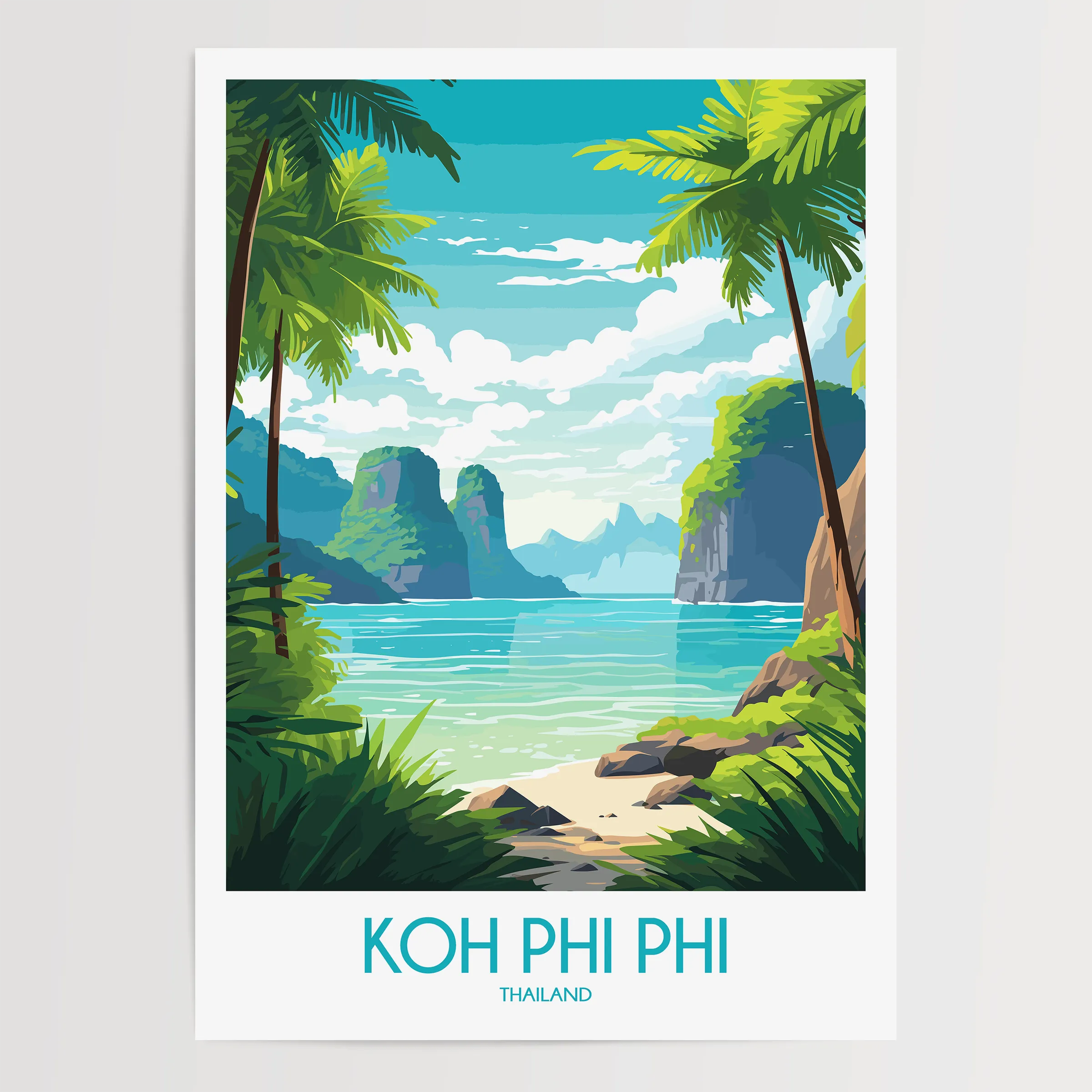 Koh Phi Phi Home Office Decor