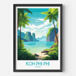 Koh Phi Phi Scenic Landscape Art