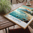 Koh Samui Retro Travel Illustration